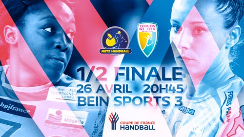 ffhandball's tweet photo. #CDF – AUX PORTES DE LA FINALE 
J-1 -  ½ Finale Nat. Féminine #2 
@MetzHandball ⚡️@TSCVHBOfficiel  
⌚️20h45 
📺@beinsports_FR 3 https://t.co/ujQhRLP8O6