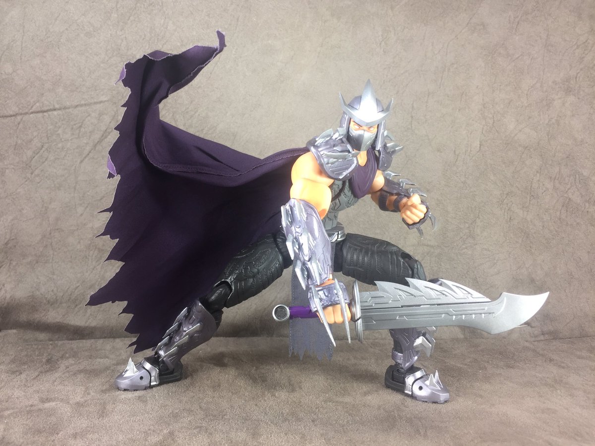 BobbySkullface's tweet photo. A little surprise Tuesday treat. https://t.co/66PZ0KKzU2 #tmnt #shredder #firstgokin #orakusaki https://t.co/2i2f3Mgi5l