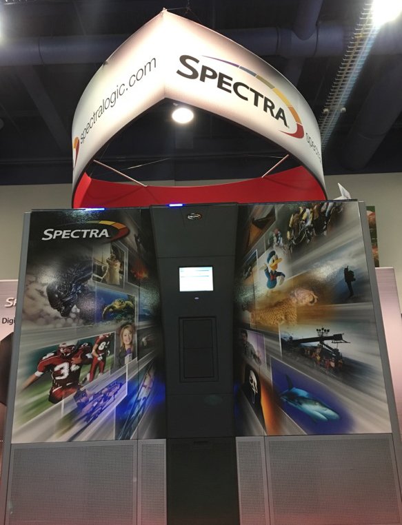 spectralogic's tweet photo. Spectra has several products on display in our booth (#SL11816) at #NABShow, including our: #BlackPearl, #ArcticBlue, #Verde & #TFinity. https://t.co/LbERdOWPaq