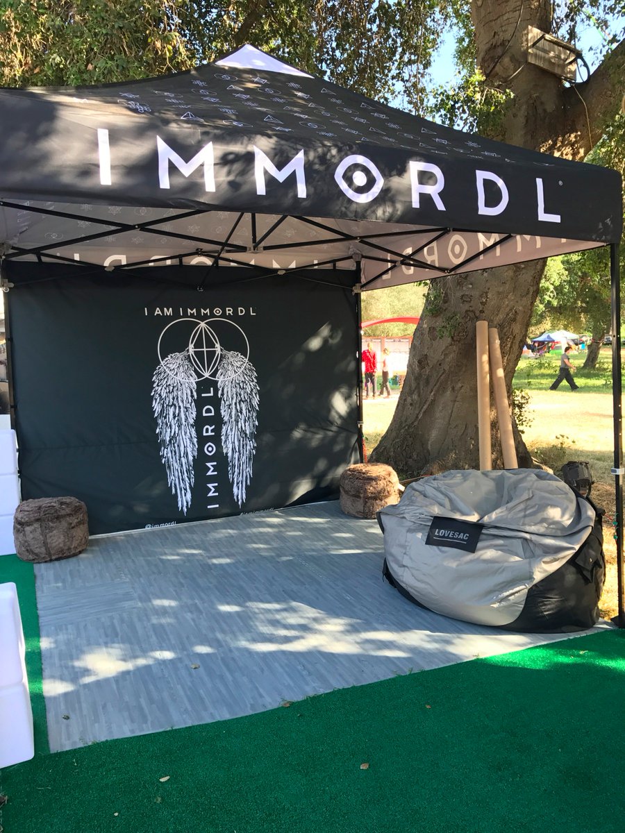 Big thanks to @LOVESAC for supporting us at @Lucidityfestival! Together we will Elevate @LightingInABottle #DoLaB in May!! #lovesac #immordl