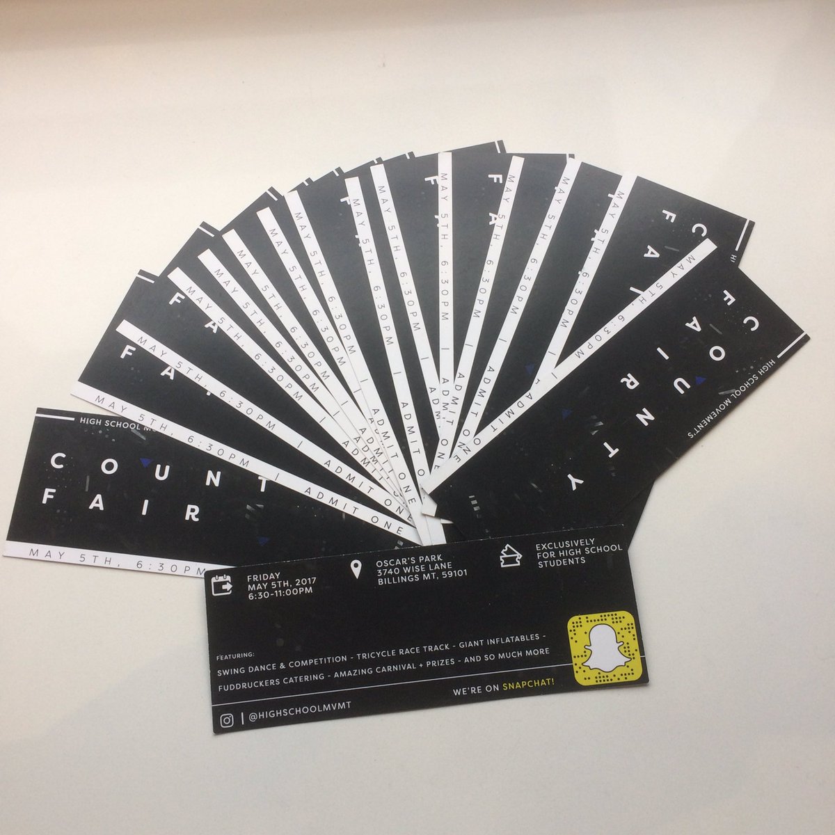 highschoolmvmt's tweet photo. Plenty of tickets for you to grab and give. Get yours at HSM on Wednesday Night! 
Ps. Swingdance practice is available after HSM on wed! https://t.co/xMQ9ZwqlHi