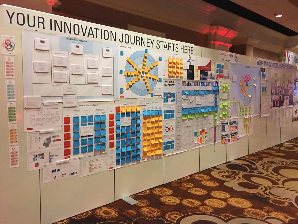rwang0's tweet photo. MyPOV : #designthinking comes to @Oracle 
Digitaltransformation #moderncx https://t.co/55oCrXZdJX