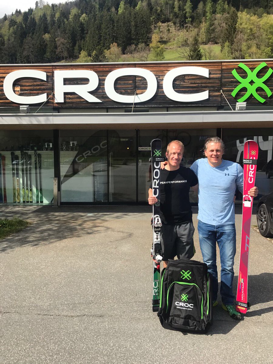 GlocknerSports's tweet photo. Wij wensen Harald de Man (Bondstrainer NskiV) veel plezier met zijn nieuwe equipment! #Crocski.nl #Crocsports.com https://t.co/CRmNxGmsdH