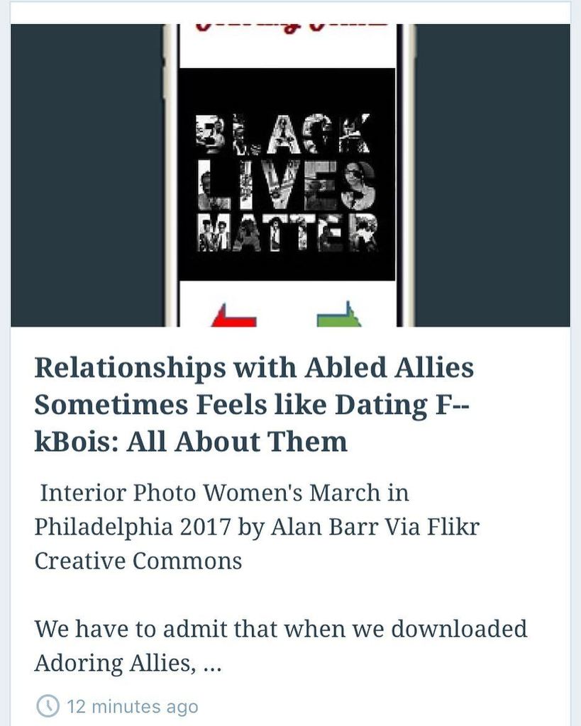 Imani_Barbarin's tweet photo. #NewPost on https://t.co/W1QWTNm3QV, are you acting like an ally or a f--kboi? You decide. #womensmarch #sciencem… https://t.co/DJZCdF0GDq https://t.co/CuVVBJvhO4