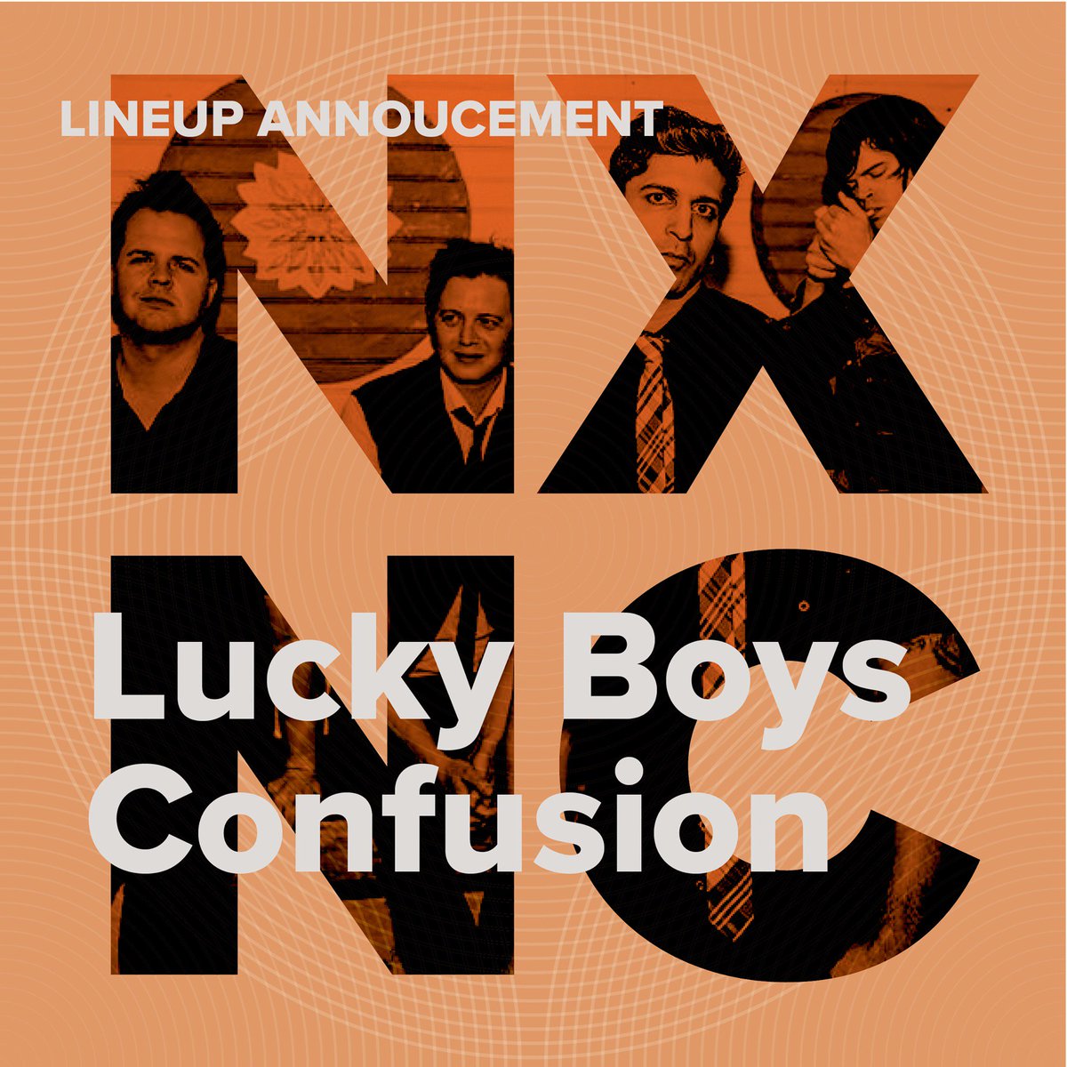 wonc891's tweet photo. WONC has teamed up with @TheUnionNetwork to bring our friends @luckyboysmusic on May 5 to North By North Central! Stay tuned for the latest! https://t.co/SZBbsdCUi0