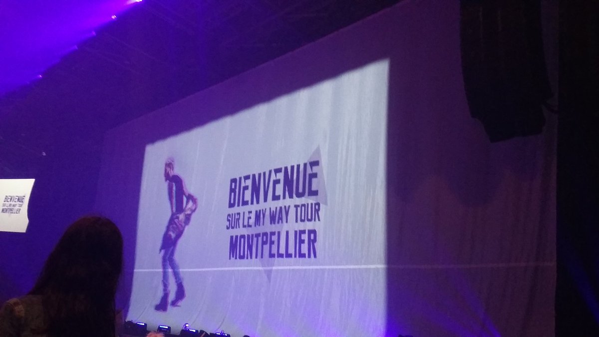 Pokoteamthirty's tweet photo. #MyWayTour #Montpellier 😎😎😎 https://t.co/KxcLXV6mUc