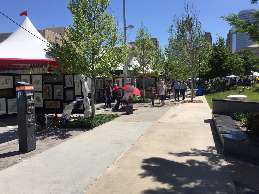 kaoshea's tweet photo. Volunteering at OkC Art Festival. #ockaf https://t.co/uSLjoALl6L