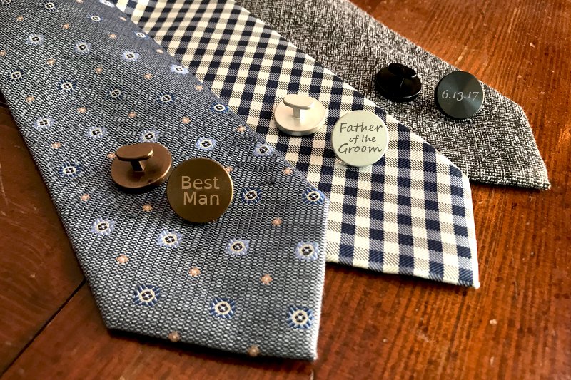 Expressedi's tweet image. Get married in style… Engrave your initials, favorite quote, or favorite logo on these stainless steel beauties. #Wedding #Mensgifts