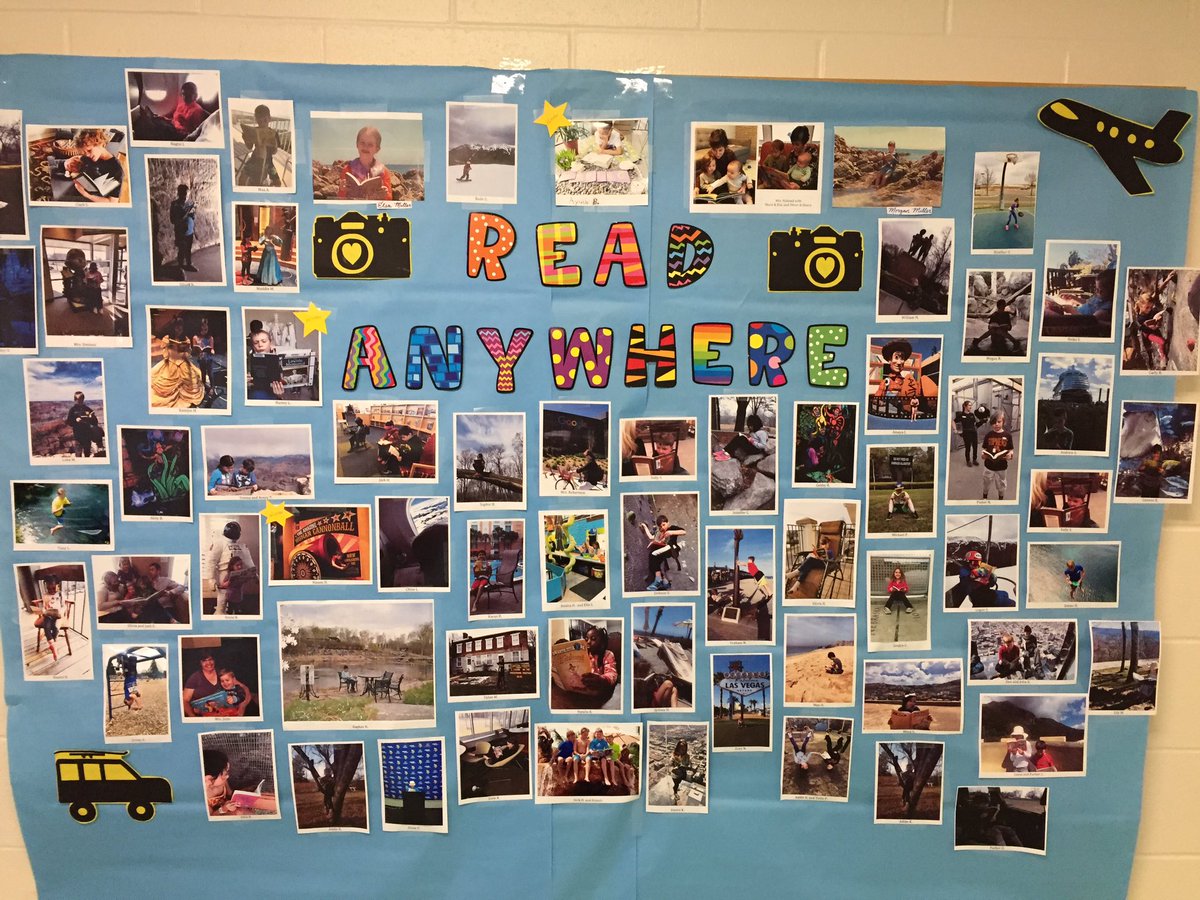 Great turnout for the 2017 Read Anywhere Spring Break Photo Contest!