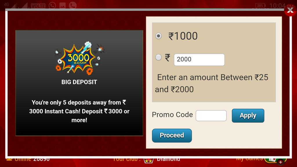 seenuvadnala's tweet photo. Giving chance to deposit 3000 but my addcash limit is 2000
I request ed so many times but they are not responding.
This is right way? https://t.co/N1MbsdzLZt