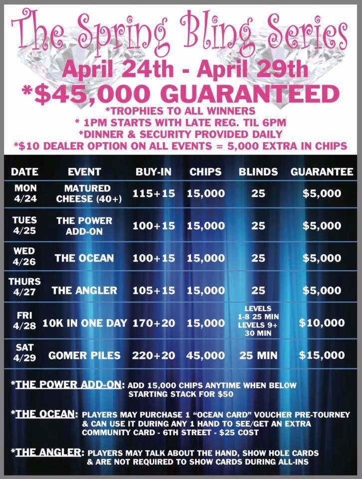 tcucculelli's tweet photo. Power Add-On tourney today. 5k guarantee. Starts at 1! 💵💰💰💵 https://t.co/RbCp0l59Km
