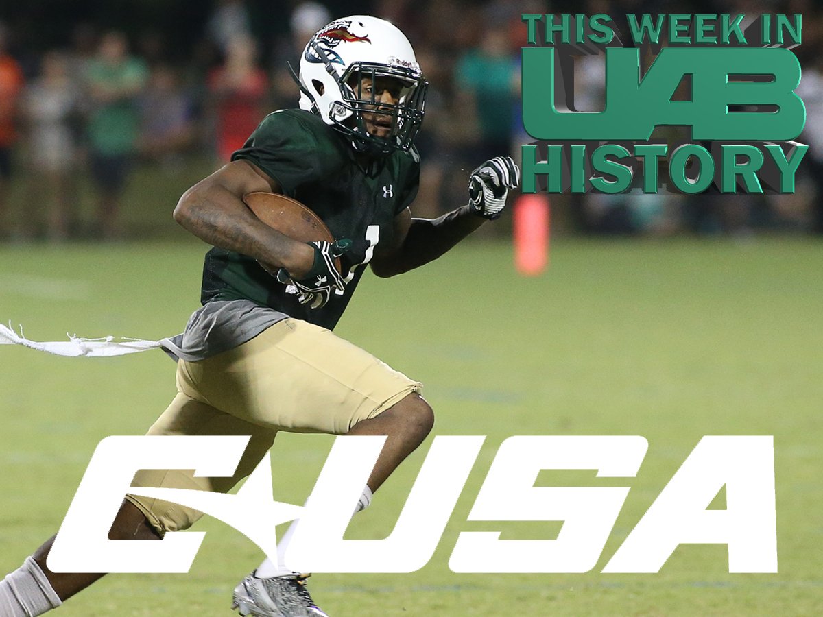 This Week in UAB History:
April 24, 1995 - <a href="/UAB_Athletics/">UAB Athletics</a> became one of the charter members of the <a href="/cusaonline/">Carleton University Students' Association (CUSA)</a>.
#UABHistory #GoBlazers