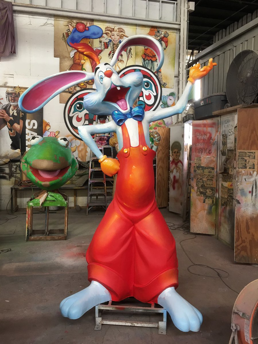 Roger That! #RogerRabbit #MardiGras2018