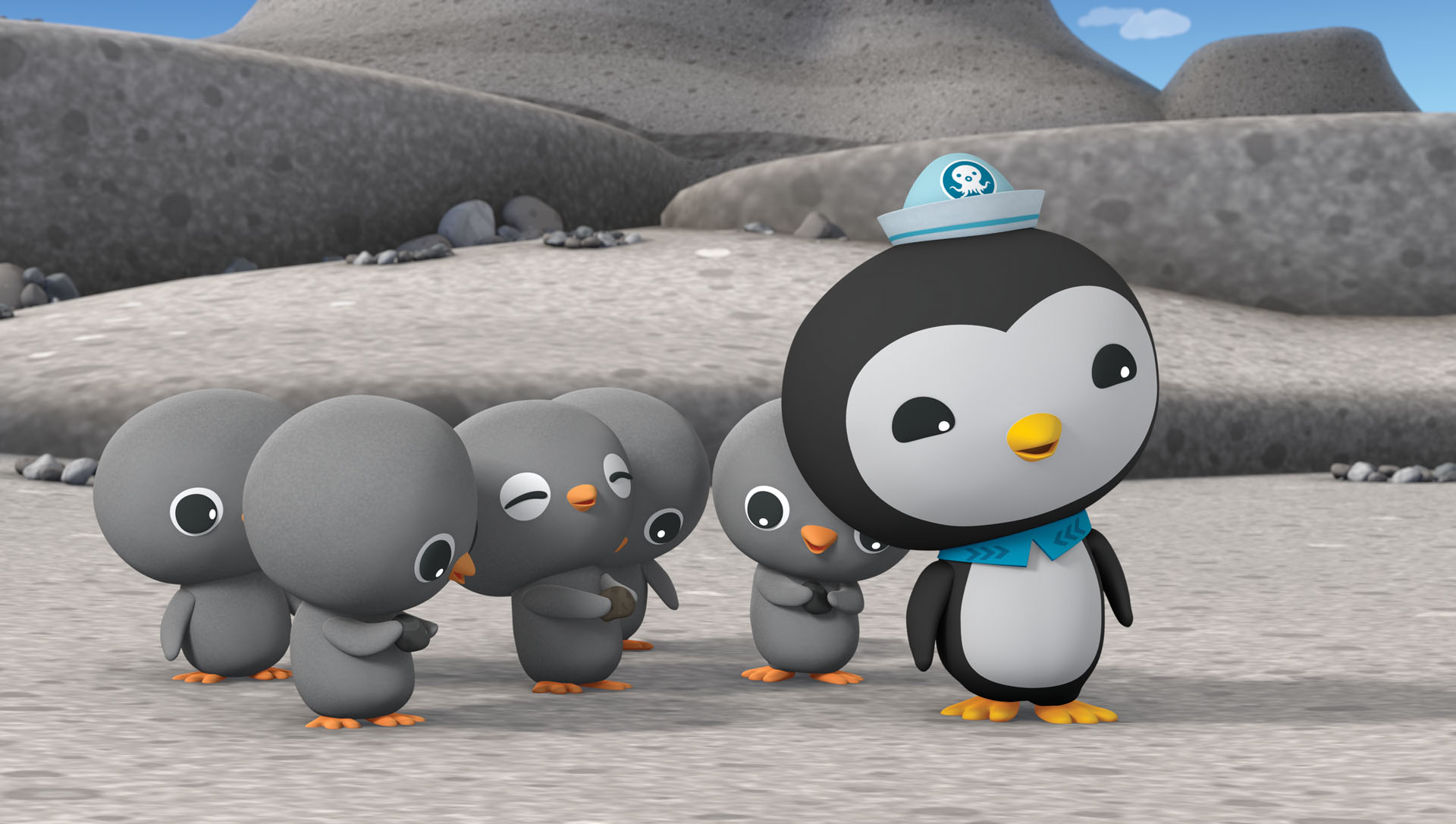 Octonauts on Twitter: "Or the cute Adelie Penguins! Did you know that these  little guys love pebbles? They play, steal, and build with them!  #WorldPenguinDay https://t.co/DSpUDz92Hu" / Twitter