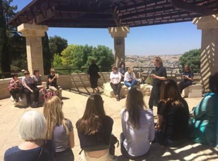 travel2pal's tweet photo. #Women2Pal this afternoon listening to our #ICAHD tour guide Ruth telling us about the demographic war waged on Palestinians in #Jerusalem. https://t.co/OoX1MTUwao