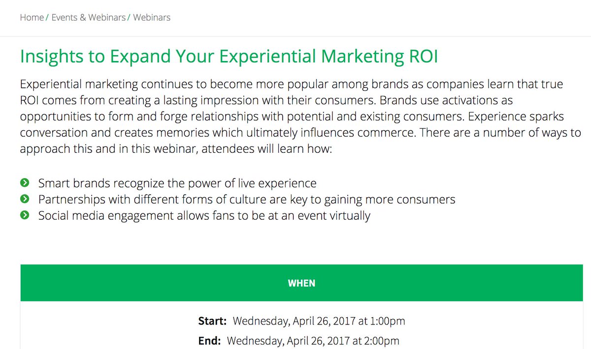 BMA_ATLYP's tweet photo. BMA Members - Join tomorrow: Insights to Expand Your Experiential Marketing ROI | Webinars | ANA https://t.co/bQ8fG9lYJp https://t.co/ULaXLCxJ3n