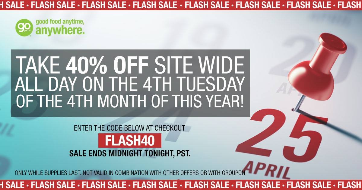 GoPicnic's tweet photo. Flash Sale!! #sale https://t.co/vzcfXK4KTp