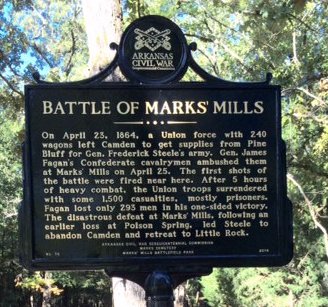 Unlock_History's tweet photo. #TodayInHistory in 1864, the Confederates would overwhelm Union troops at Marks’ Mills. #History https://t.co/B7fQ3brvv6