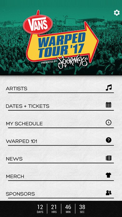 If you guys are going to Warped Tour, download this handy app for dates, artists, signing and set times! goo.gl/NWlMOS