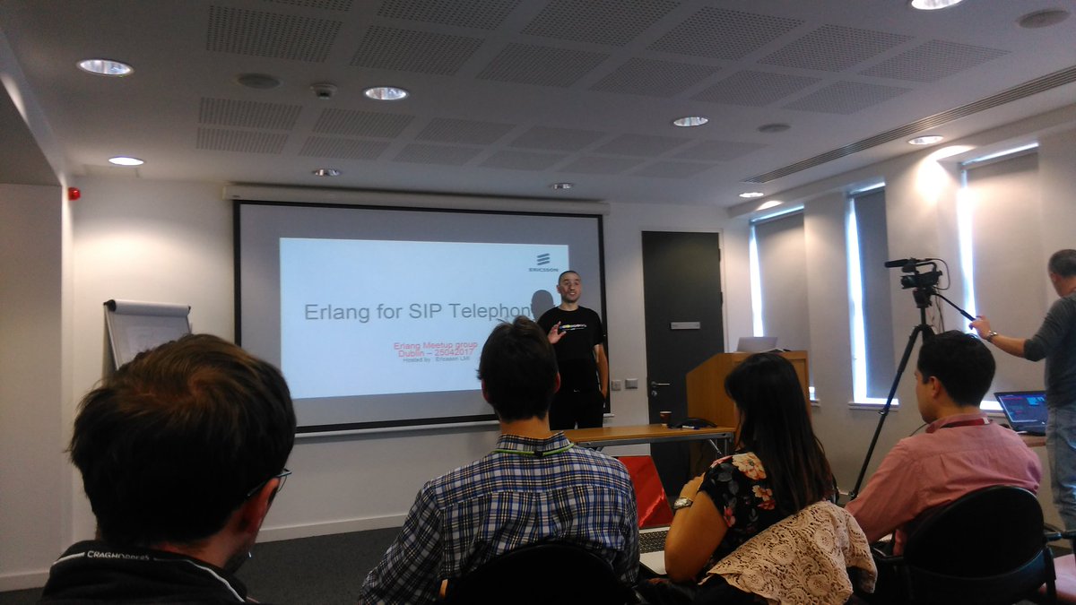 "erlang is a system with a language" - Sultan form Ericsson kicks off his talk with the hard truth