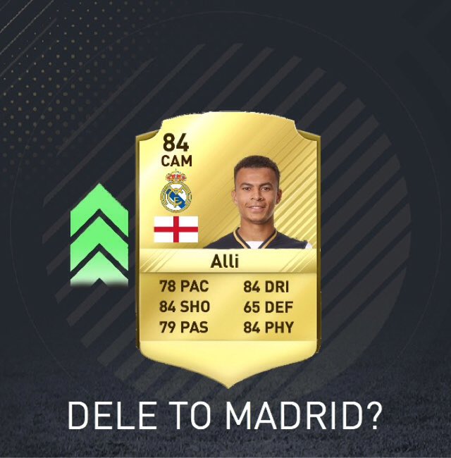 Dele Alli has been linked with a move to #RealMadrid. Could you see this happening? #spurs #fifa #ronaldo #messi