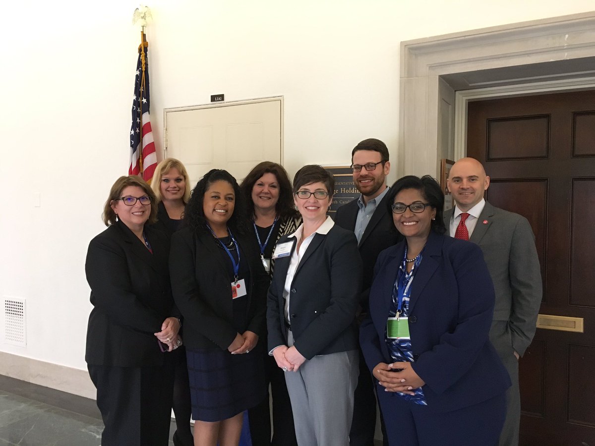 SherriVernelson's tweet photo. Part of the NC EPFP cohort meeting with Kris Denzen from Congressman George Holding's office. #epfpWPS https://t.co/T70wyyo71R