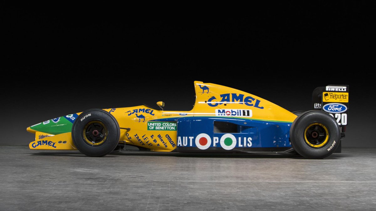 BBC_TopGear's tweet image. You can buy Schumacher’s old Benetton F1 car that competed in the 1991 F1 World Championship. Yours for £640k+ tpgr.me/5gy730ba1e7