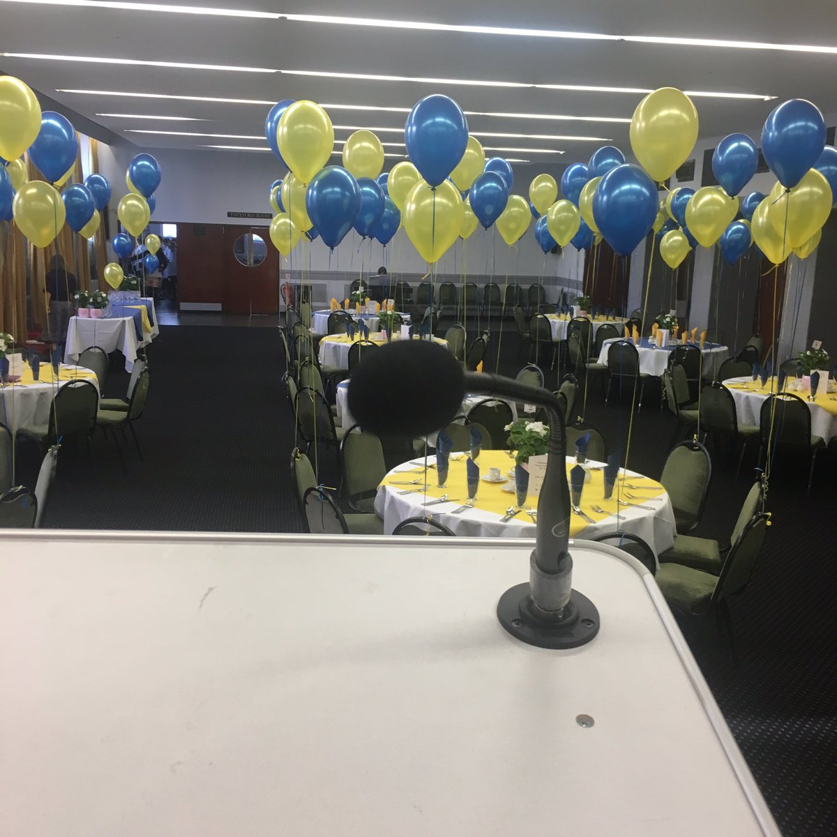 HelenHurdRocks's tweet photo. Very different #micview today. Presenting the @WandsYoungStars for 5th year. Amazing work @wandbc https://t.co/fZFawbVtD0