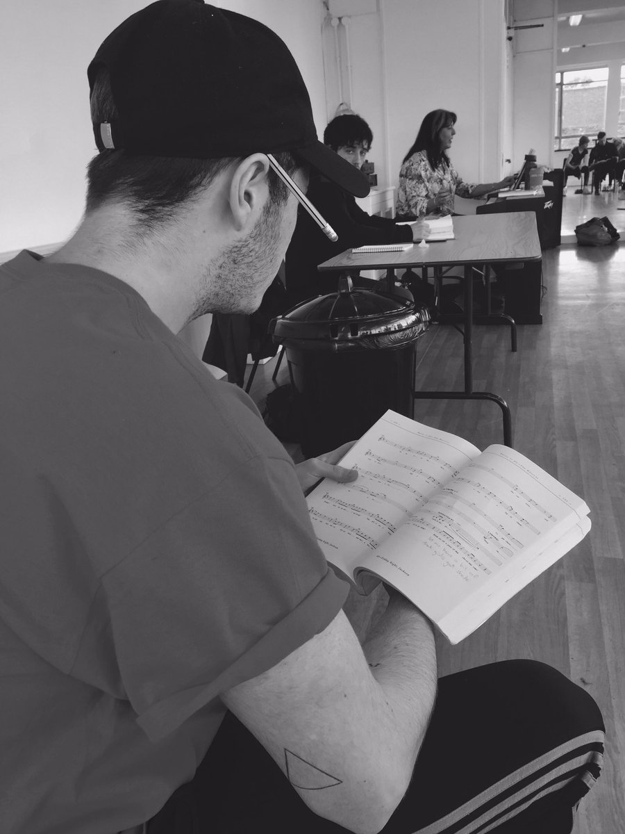 MEPABringItOn's tweet photo. @mplews198 Having a little sing today in rehearsals! https://t.co/9ZpvJOJsOg