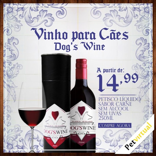 Pet_Virtual's tweet image. Seu Cãozinho merece esse petisco luxuoso.
Acesse o nosso site: petvirtual.com.br

#petvirtual #pets #animaisdeestimacao #caes #vinhos