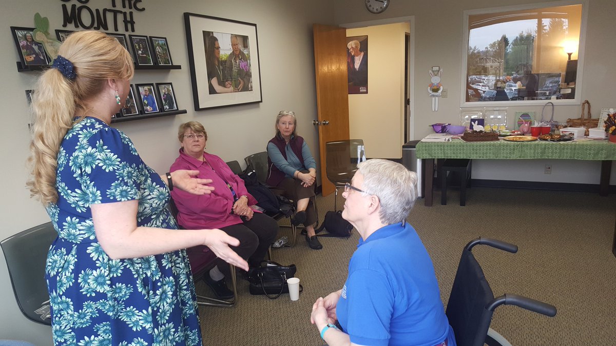 BeavertonHISC's tweet image. We love taking advantage of opportunities to refresh our CAREGiver's skills. Here we practice transfers! @Luranahlu
