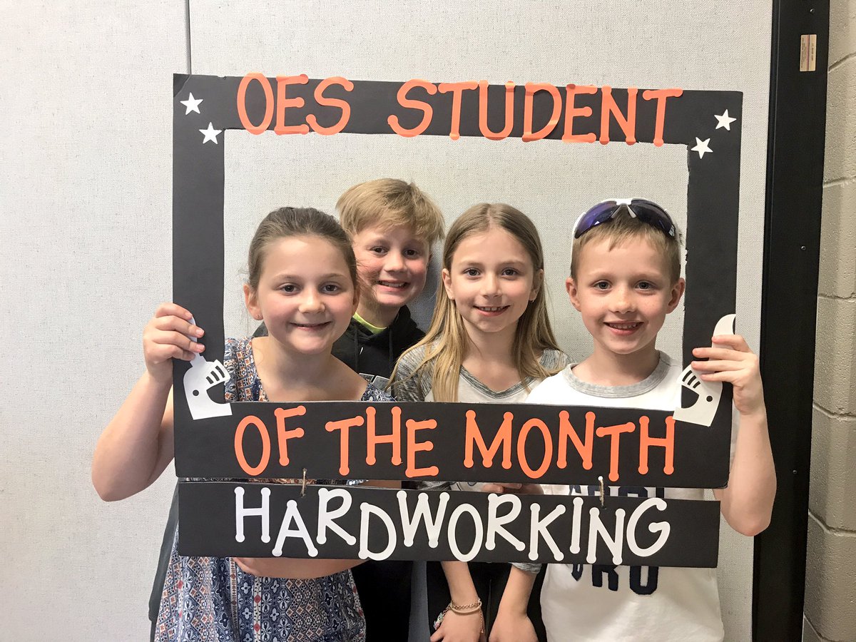 MsDauberman's tweet photo. Congrats to our Kindergarten, 1st, &amp; 2nd grade Hardworking Students of the Month! #OtsegoKnights #OESbest https://t.co/EdRptOrQMQ