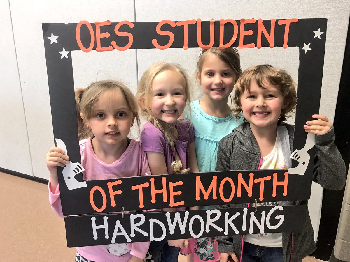 MsDauberman's tweet photo. Congrats to our Kindergarten, 1st, &amp; 2nd grade Hardworking Students of the Month! #OtsegoKnights #OESbest https://t.co/EdRptOrQMQ