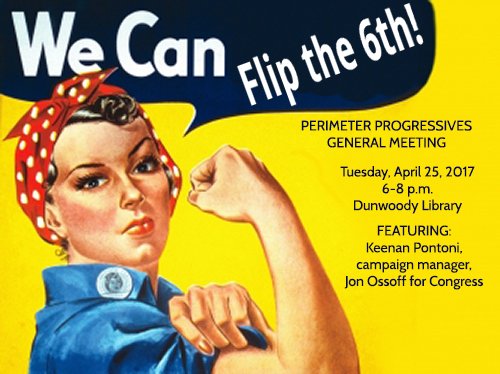 PermtrProgress's tweet photo. Monthly meeting tonight at 6-8pm at the Dunwoody Library. #FlipThe6th #VoteYourOssoff #ChangeIsLocal #JonOssoff https://t.co/ZaRsyySFj2