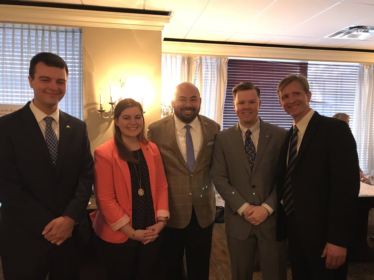 Great to be with Speaker Rosenberger in Columbus!