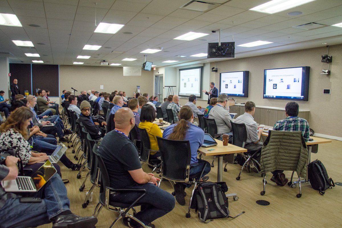 LinkedInEng's tweet photo. We're proud to welcome 2017 North American #IPv6 Summit attendees here at @LinkedIn HQ! https://t.co/b7c60qnFBa