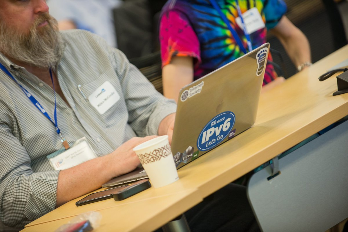 LinkedInEng's tweet photo. We're proud to welcome 2017 North American #IPv6 Summit attendees here at @LinkedIn HQ! https://t.co/b7c60qnFBa