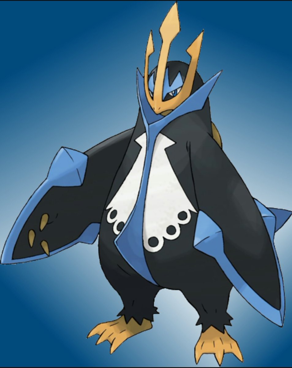 SIowpokeWell's tweet photo. In honor of #WorldPenguinDay today, let's appreciate everyone's favorite penguin Pokémon! https://t.co/2elzrSJJB0