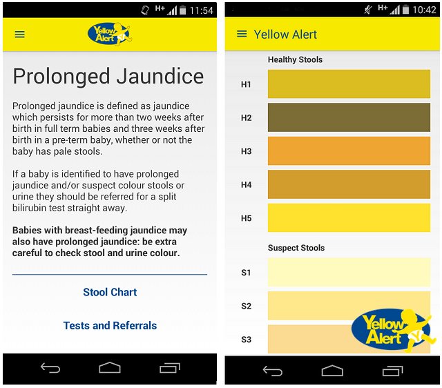 tweetcldf's tweet photo. Do you know any health professionals? Tell them about our #YellowAlert app to help identify childhood liver disease https://t.co/6bIbmb01mW https://t.co/d7oWVH3Q9K