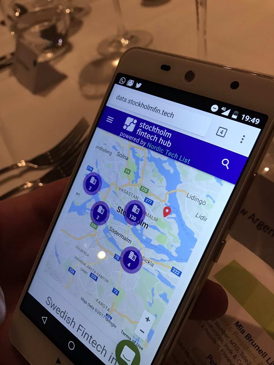 bennich's tweet photo. Sweden FinTech is booming. #swedentech #STHLMTech #fintech @sthlmFinTech https://t.co/Lkynvv2UEO