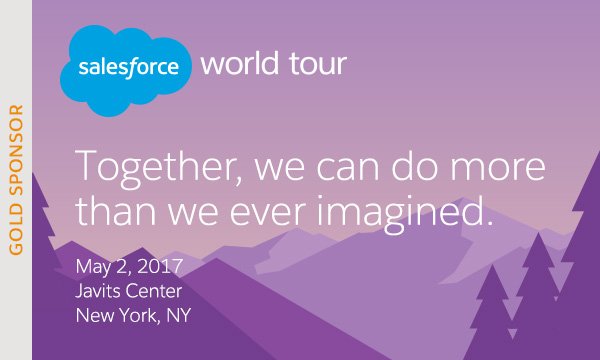 SalesforceMaps's tweet photo. Next up on our journey is #SalesforceTour NYC! Join us in the Big 🍎 on 5/2 for a day of networking, fun &amp; discovery. https://t.co/JnDZzAwGOo https://t.co/dSRSdjflL9