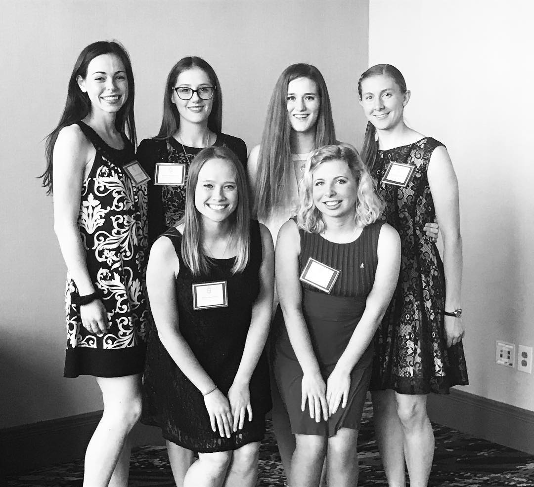 deltagamma's tweet photo. Our @depauwDG chapter just had SIX women inducted into the prestigious @PhiBetaKappa honor society. #DGpride 👍 https://t.co/EziT5rT8Ci