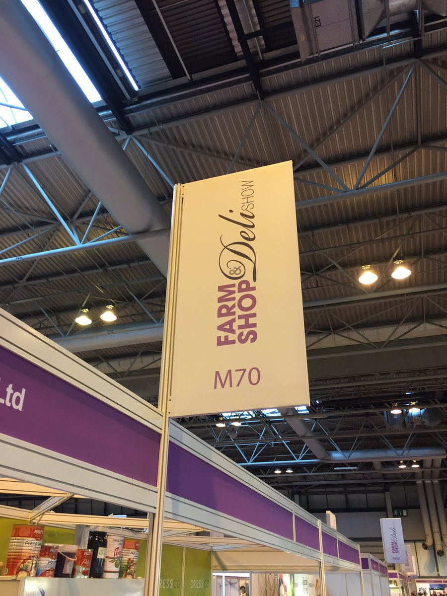 patchworkfoods's tweet photo. Tomorrow is the LAST and definitely the BEST day @FarmShop_Deli ! Join @RufusCarter with the team @TheCressCo on stand M70 https://t.co/BwU33cNUWw