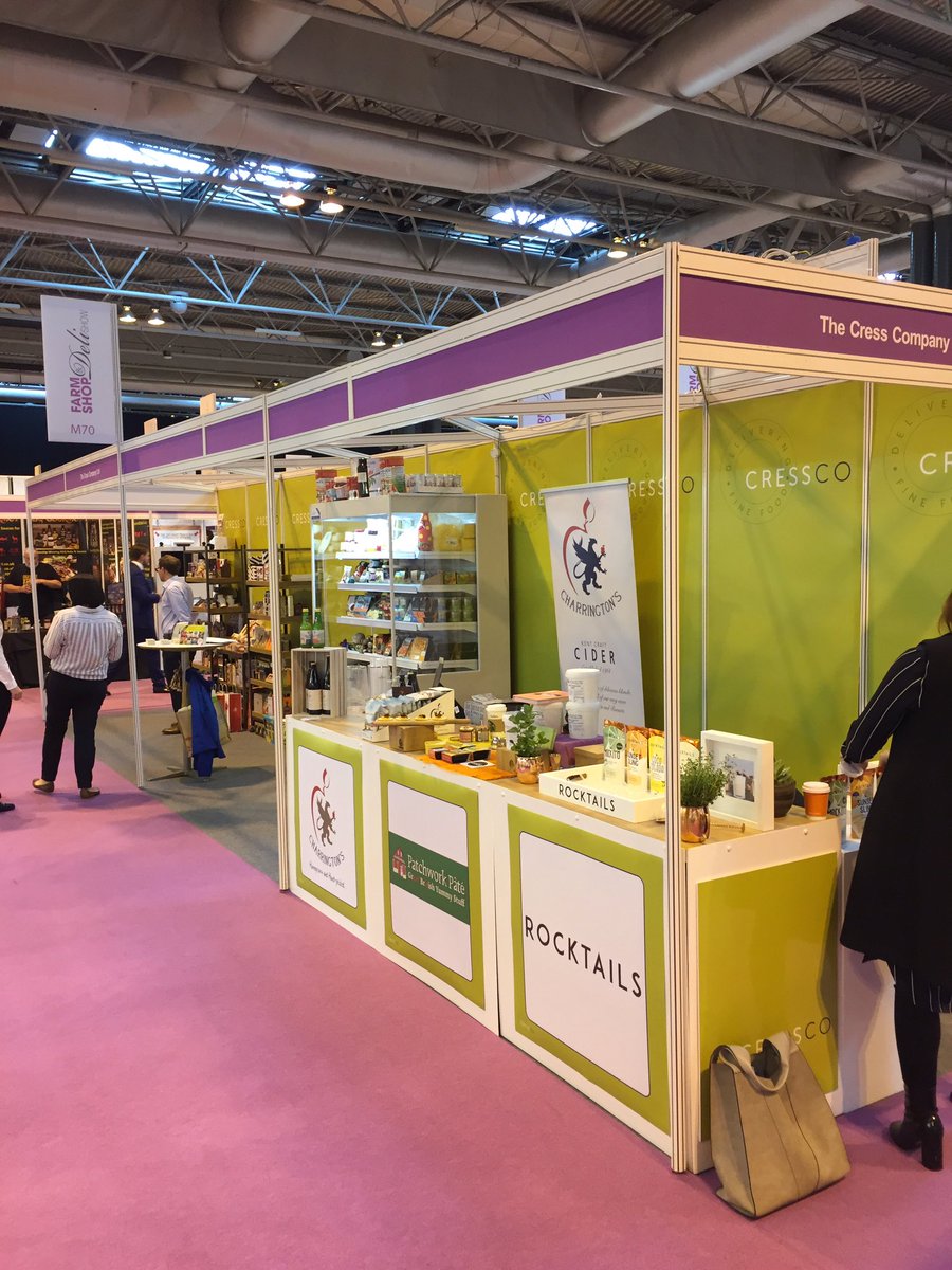 patchworkfoods's tweet photo. Tomorrow is the LAST and definitely the BEST day @FarmShop_Deli ! Join @RufusCarter with the team @TheCressCo on stand M70 https://t.co/BwU33cNUWw