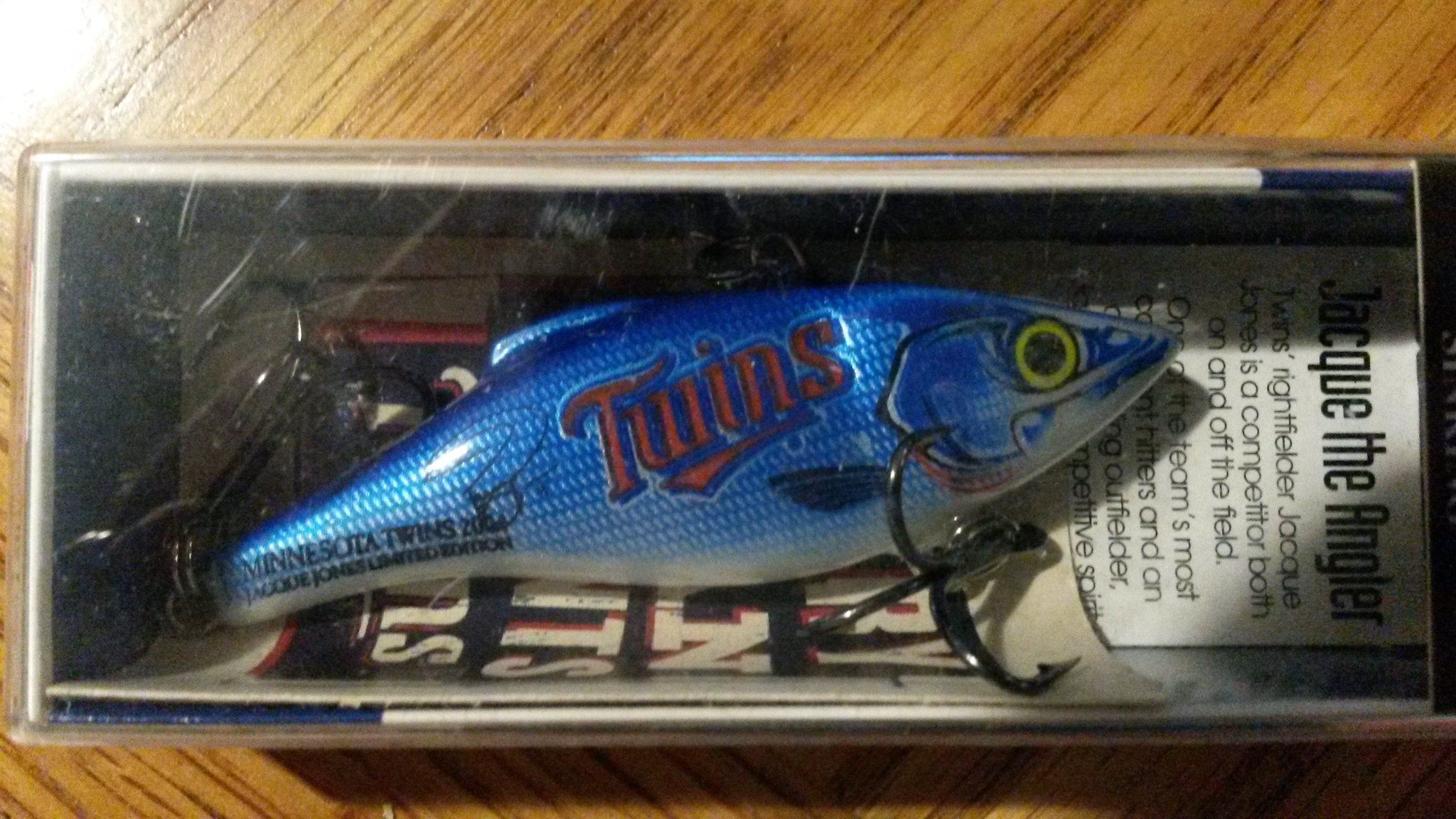 Happy birthday to former Twin Jacque Jones.  His fishing lure was casted on 5/1/04. 