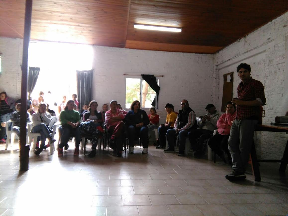El Defensor Adjunto <a href="/CholoAncona/">Eduardo Ancona</a> visitó con su equipo de trabajo a emprendedores de la Economía Popular en el Distrito de Daireaux.