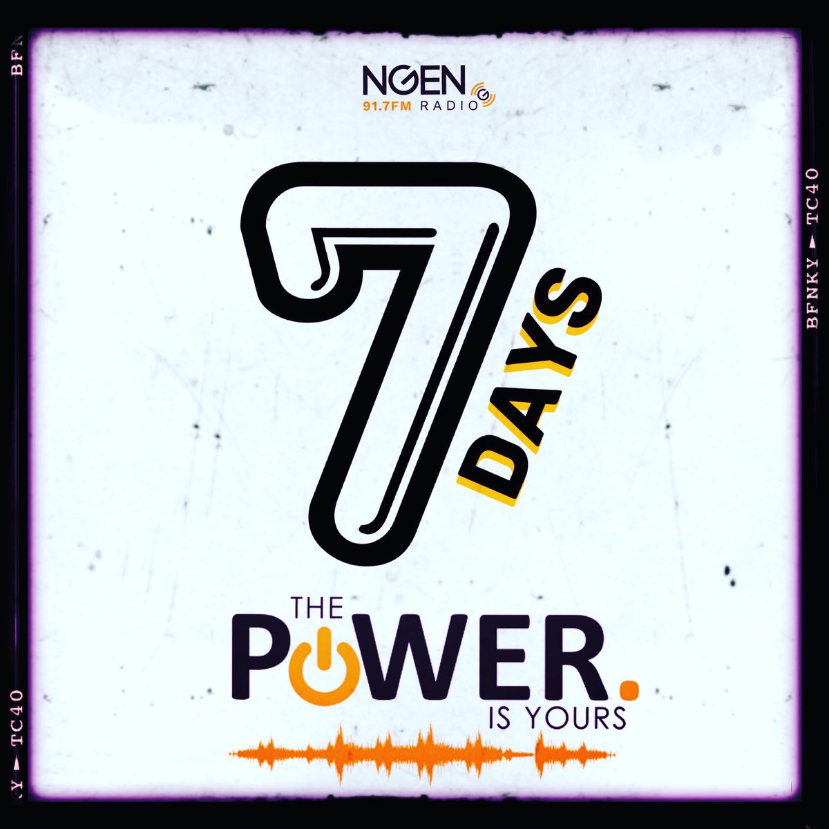 NGENradio's tweet photo. We are 7 days away from our 2017 #NGENPowerDrive! Get involved & make a difference. More info at https://t.co/KsyKccPdKp! #ThePowerIsYours https://t.co/SO7yh5drN0
