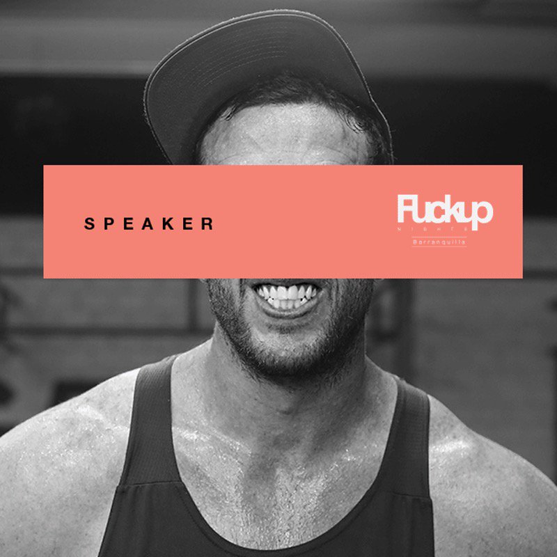 bambalinasco's tweet photo. #FuckUpNightsBAQ presenta a su primer #speaker... Cuéntanos quién crees que es este #Fuckupper ¿Alguna idea? #ShareTheFailure https://t.co/DSZcsTmtID