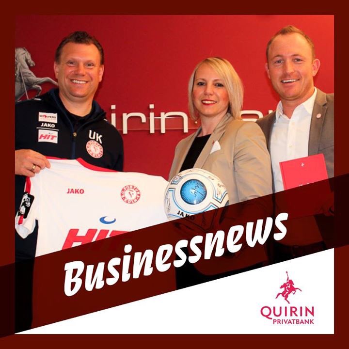 fortuna_koeln's tweet photo. Uwe ist ne #Bank- das ist klar und die Quirin Bank, das ist unser neuer #Partner - jetzt brauchen wir nur noch #Moneymoneymoney 🤓 https://t.co/62sl9mfZPx
