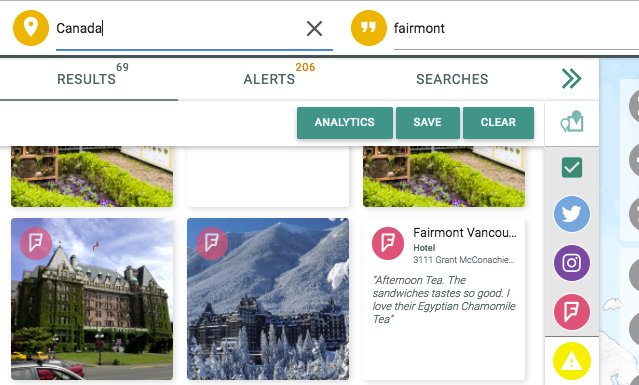 echosec_search's tweet image. Checking out social sentiment for @Fairmont in #Canada via #Echosec. Happy 150th! buff.ly/2q3mMfp #Luxuryhotels #Traveltuesday